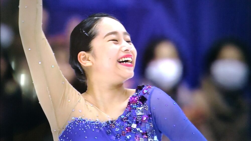 山下真瑚、全日本2019で飛躍！速報、フリー結果、プロトコル（得点詳細）